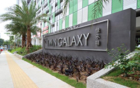 Balcony Studio with WiFi Smart Tv @ Twin Galaxy near KSL/CIQ